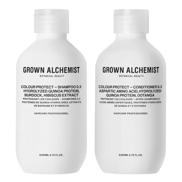 Grown Alchemist Colour Protect Shampoo & Conditioner Duo – 200ml Each - Picture 1 of 3